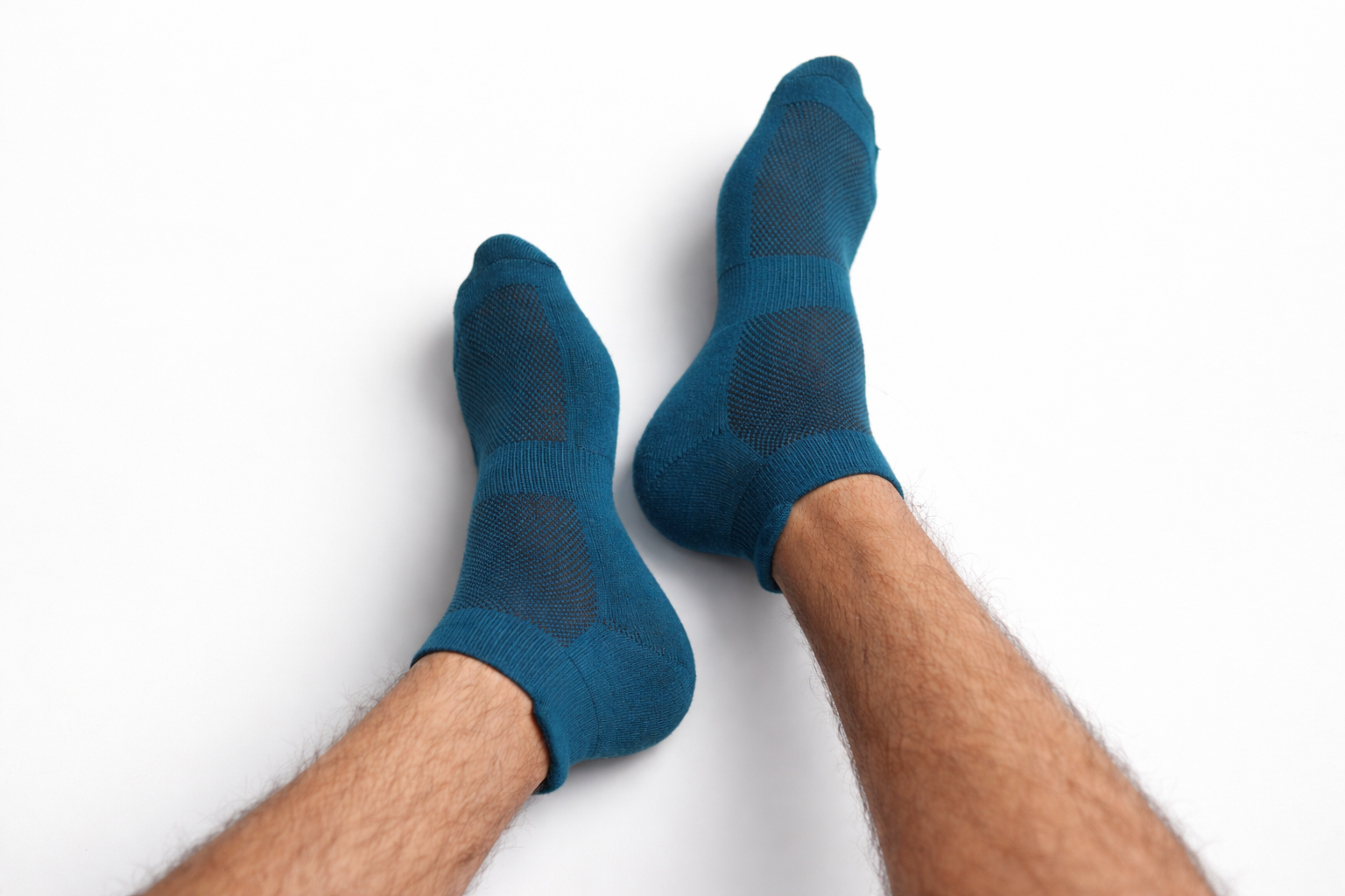 Teal Ankle Length Bamboo Socks